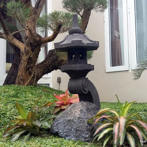 Lampu Taman Batu Alam 3